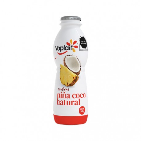 YOGHURT P/BEBER PIÑA-COCO YOPLAIT PZ 242 g