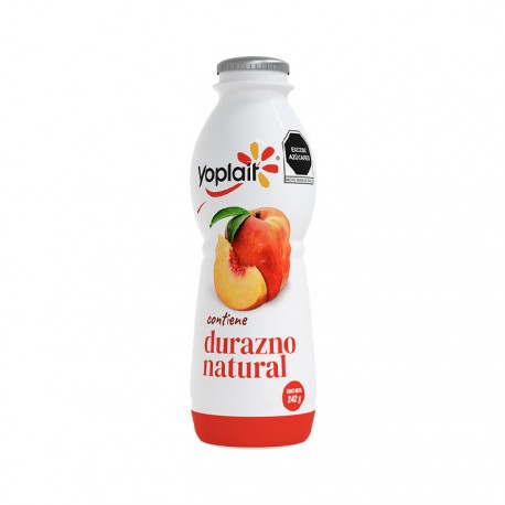 YOGHURT P/BEBER DURAZNO YOPLAIT PZ 242 g