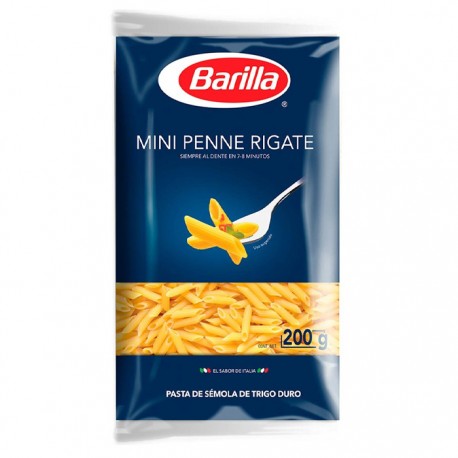 PASTA P/SOPA MINI PENNE RIGATE BARILLA BSA 200 g