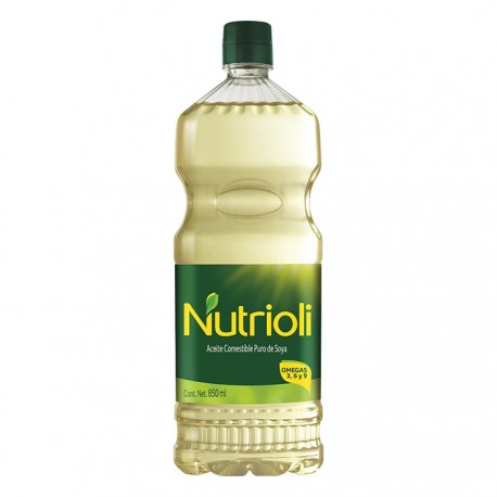 ACEITE SOYA NUTRIOLI BOT 850 ml