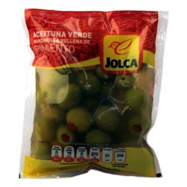 ACEITUNAS C/PIMIENTO JOLCA BSA 190 g