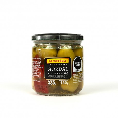 ACEITUNAS GORDAL LA ESPAÑOLA PZ 330 g