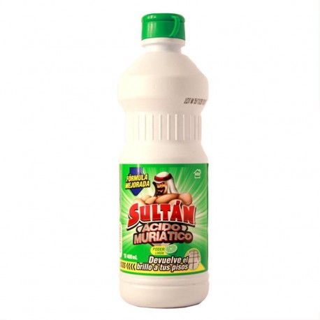 ACIDO MURIATICO AROMA LIMON SULTAN BOT 400 ml