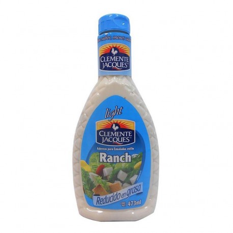 ADEREZO RANCH LIGHT CLEMENTE JACQU BOT 473 g