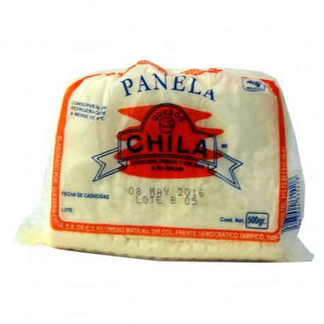 QUESO PANELA CHILA PZ 500 g