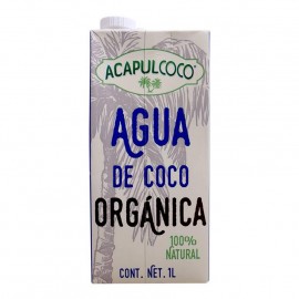 AGUA DE COCO ORGANICA ACAPULCOCO PZ 1 L