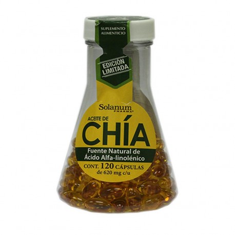 ACEITE DE CHiA SOLANUM MATRAZ 120 CAP