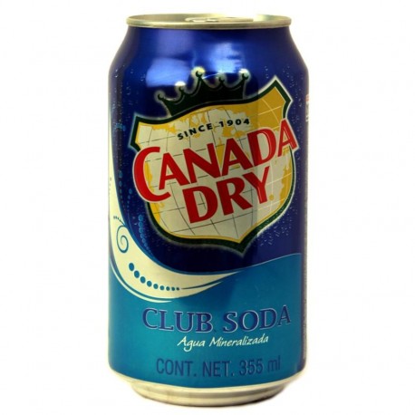 AGUA MINERAL CANADA DRY LATA 355 ml