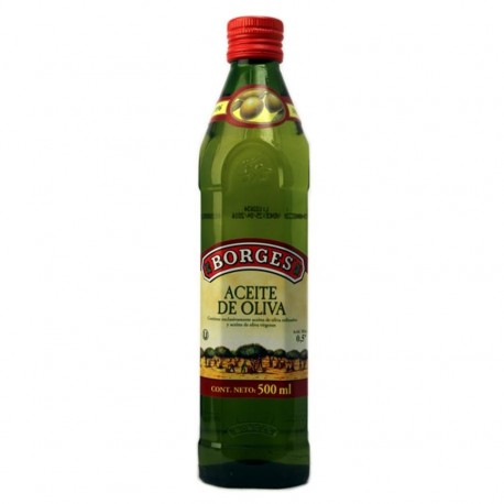 ACEITE DE OLIVA 100 % PURO BORGES BOTELLA 500 ml