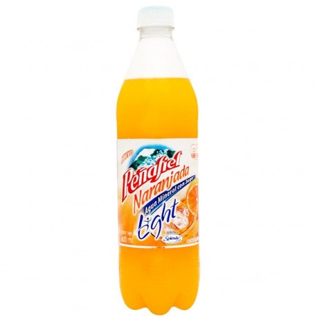 AGUA MINERAL NARANJADA PEÑAFIEL LIGHT BOTELLA 600 ml