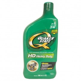 ACEITE HD 40 API SL QUAKER STATE PZ 946 ml