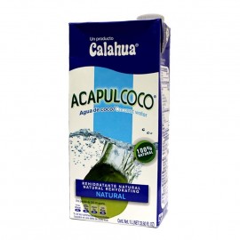 AGUA NATURAL DE COCO ACAPULCOCO BRICK 1 L