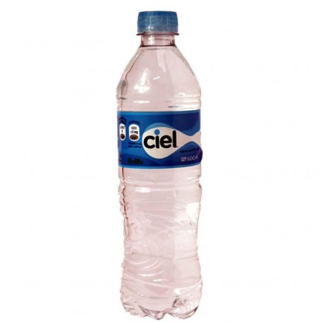 AGUA PURIFICADA CIEL BOT 600 ml