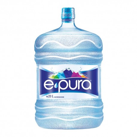 AGUA PURIFICADA S/ ENVASE E PURA PZ 20 L