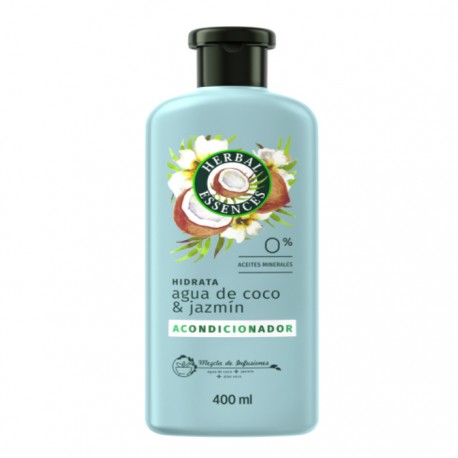 ACONDICIONADOR CLASICO COCO NUT WATER HERBAL ESSENCES PZ 400 ml