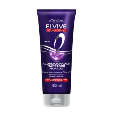 ACONDICIONADOR PURPLE 150 ML ELVIVE 1 PZ