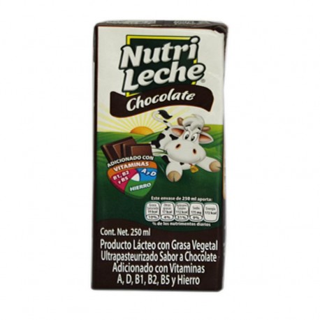 LECHE SABORIZADA CHOCOLATE NUTRI BRICK 190 ml