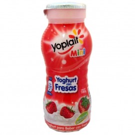 YOGHURT P/BEBER MINI FRESA YOPLAIT PZ 100 g