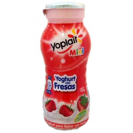 YOGHURT P/BEBER MINI FRESA YOPLAIT PZ 100 g